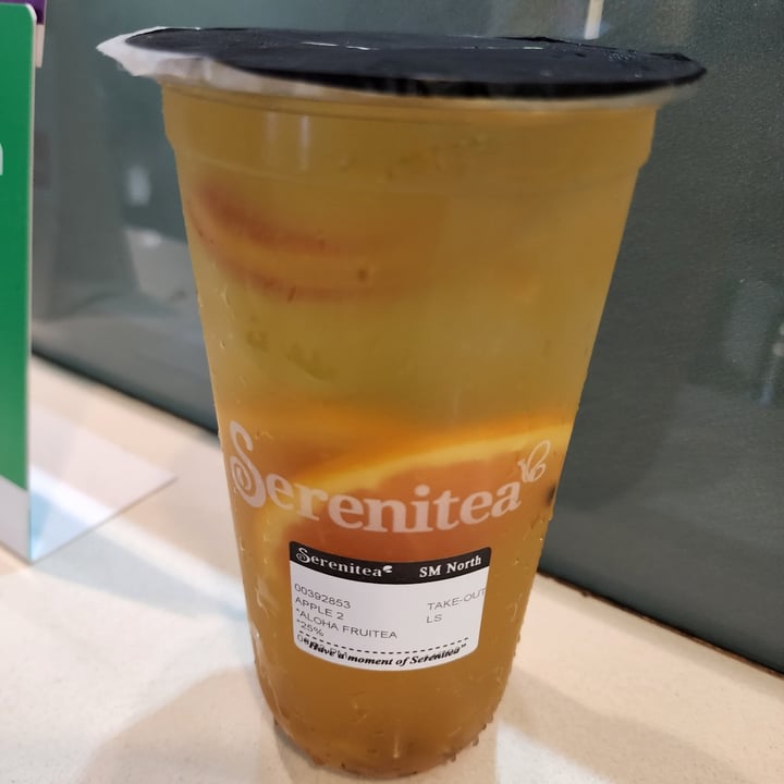 Serenitea Sangandaan, Caloocan, Philippines Aloha Fruit Tea Review