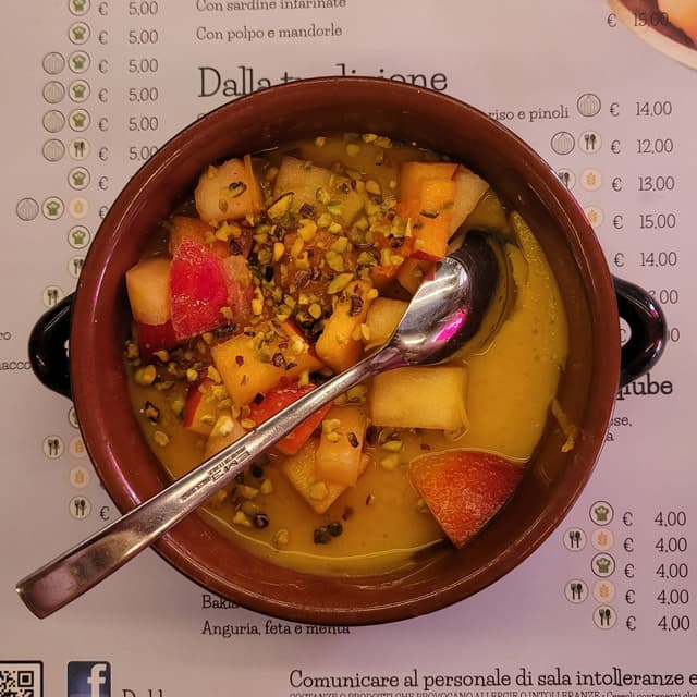 Foto do prato “Giallomangiare”
