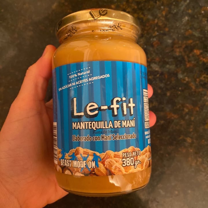 photo of Le-Fit Mantequilla De Mani Natural shared by @marianape on  07 May 2020 - review