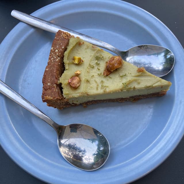 「Key lime pie」の料理の写真