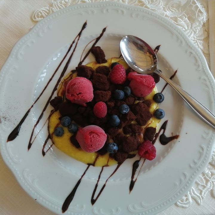 photo of Trattoria al Pirio Dolce "Le terre Veggy del Pirio" shared by @eliveg on  13 May 2022 - review