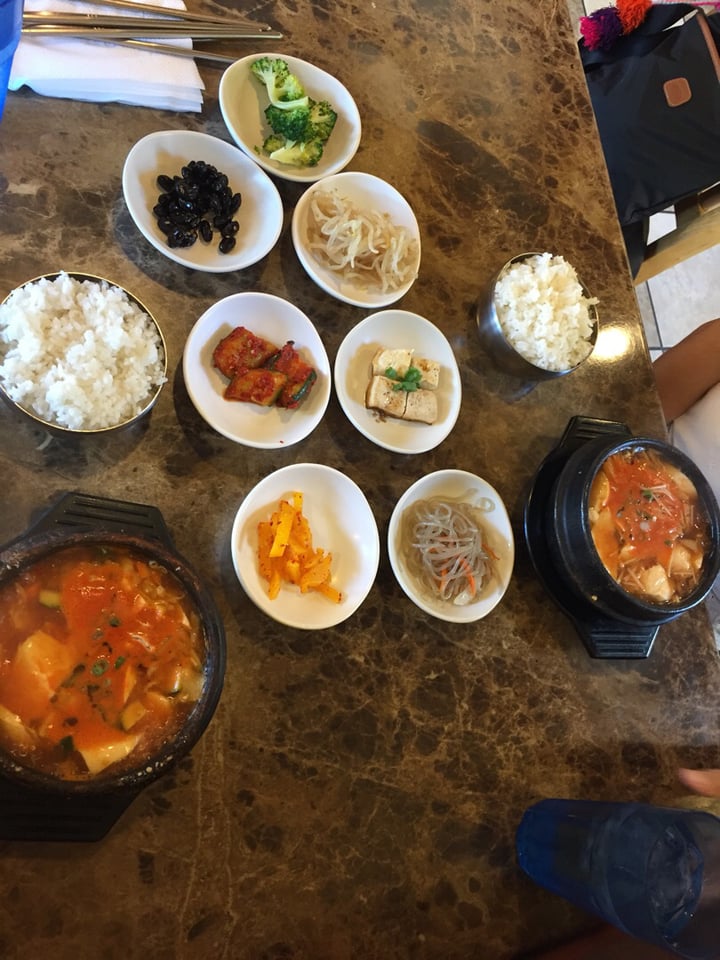 photo of Elk Grove Tofu House Vegetable Soup (Soon Dubu) shared by @thenutritionprof on  18 Sep 2018 - review