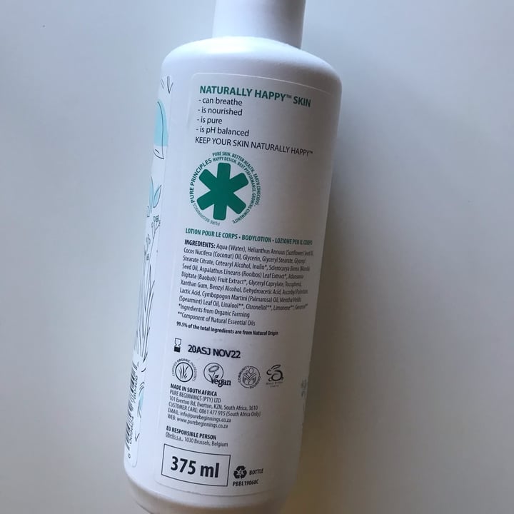 review photo of Pure Beginnings I Am Calm Body Lotion shared by @agrey on 02 Jan 2022 - review