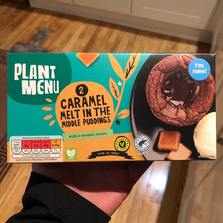 photo of Plant Menu Caramel Melt In The Middle Puddings shared by @scooper on  23 Jan 2021 - review