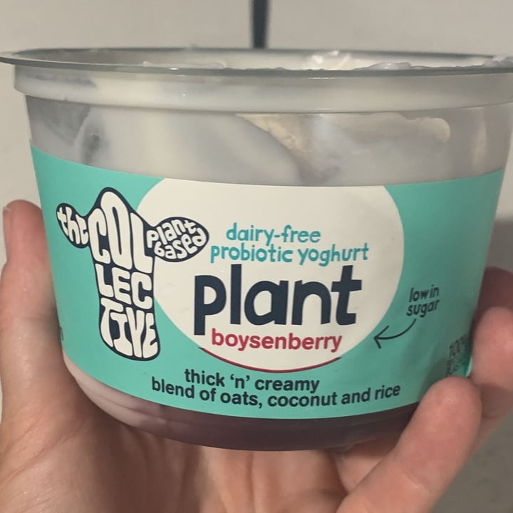 photo of The Collective Plant Based Boysenberry Plant Based Yoghurt shared by @justineswhitsundays on  02 Dec 2021 - review