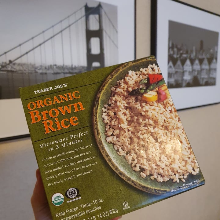 photo of Trader Joe's Organic Brown Rice shared by @anistavrou on  24 Nov 2020 - review
