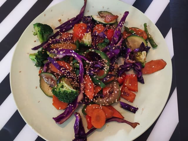 Photo of the dish “Wok de Verduras”