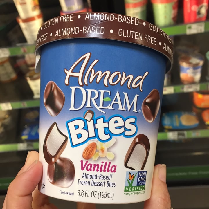 photo of DREAM Almond Dream Chocolate Bites shared by @veganrealestate on  25 May 2020 - review