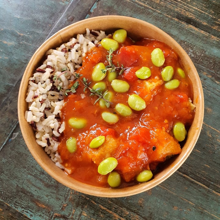 photo of All in the Kitchen Deli Tofu Tomato Stew shared by @theflipsideofg on  02 Sep 2022 - review