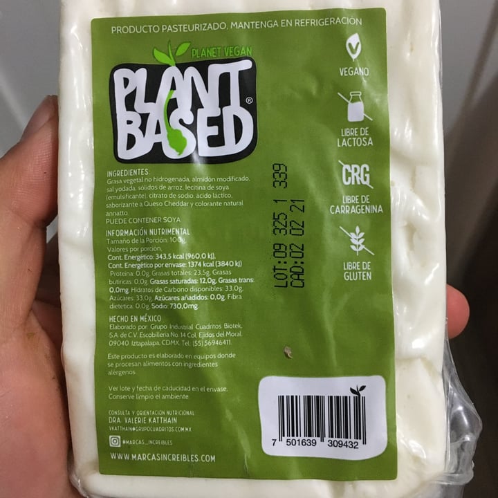 review photo of Planet Vegan Plant Based Mozzarella shared by @maxovel on 06 Jan 2021 - review