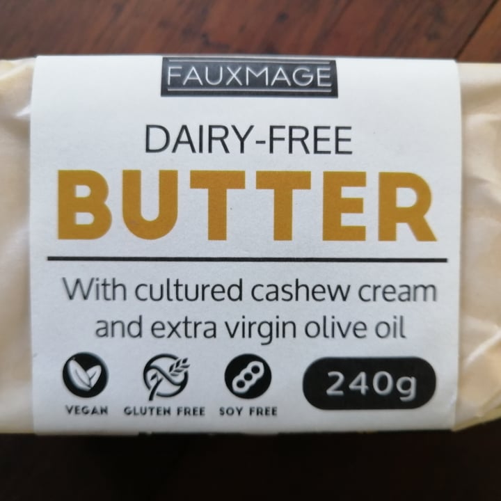 photo of Fauxmage Dairy-Free Butter shared by @ingridgeertsema on  12 Aug 2021 - review