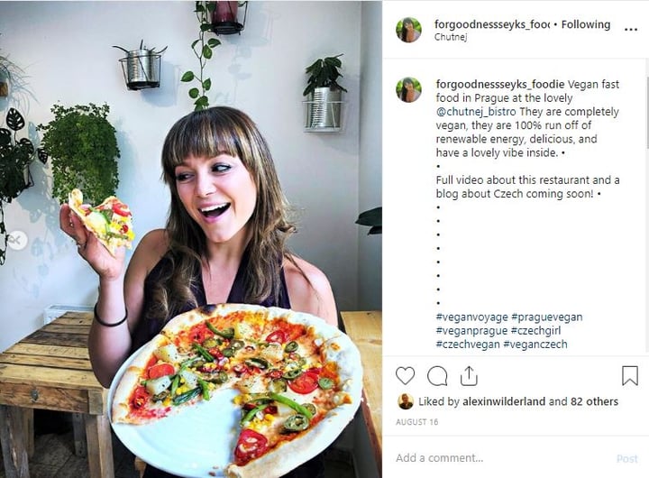 photo of Chutnej - Vegan Bistro Vegan Food shared by @forgoodnessseyks on  11 Oct 2019 - review