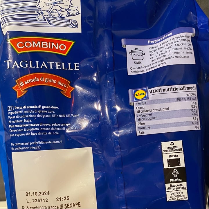 photo of Combino Tagliatelle shared by @vanillac on  20 Nov 2022 - review