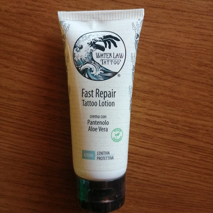 photo of Water Law Tattoo Fast Repair Tattoo Lotion shared by @queenofdarkness on  05 Jul 2022 - review