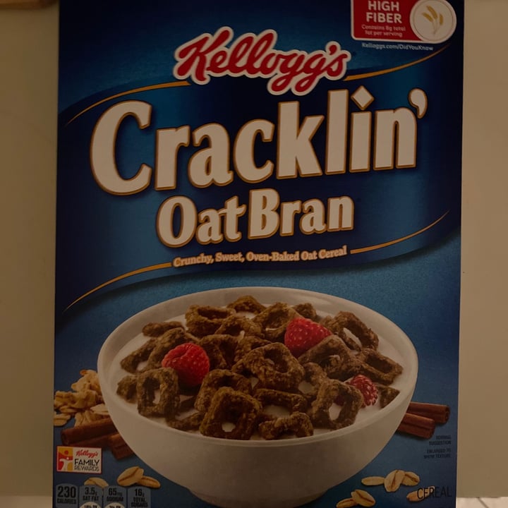 photo of Kellogg Cracklin' Oat Bran shared by @laurenbarr on  29 Apr 2020 - review