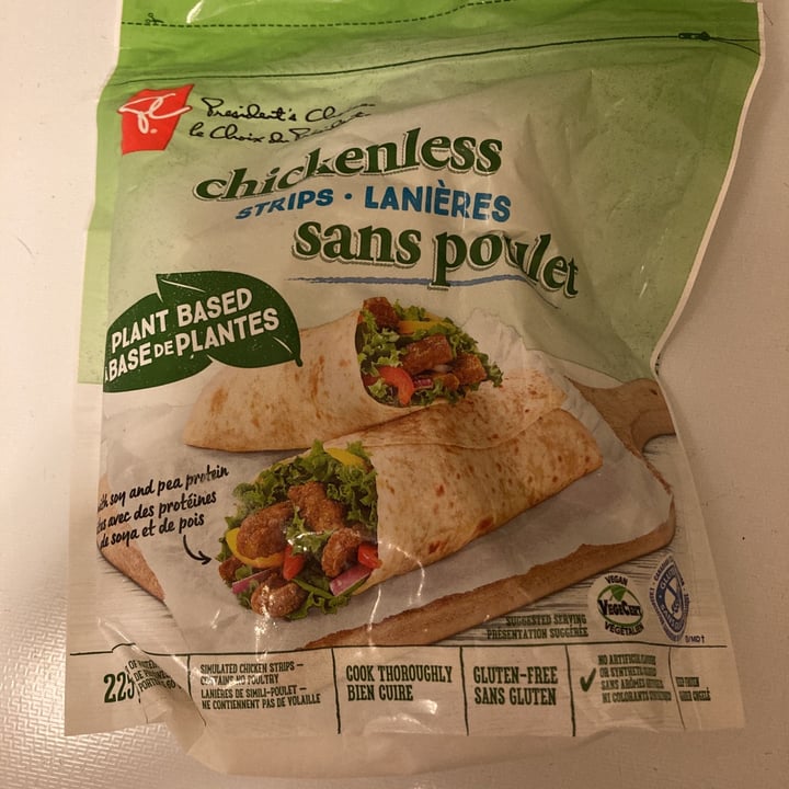 photo of President's Choice Chickenless Strips shared by @daisymarley on  13 Jun 2021 - review