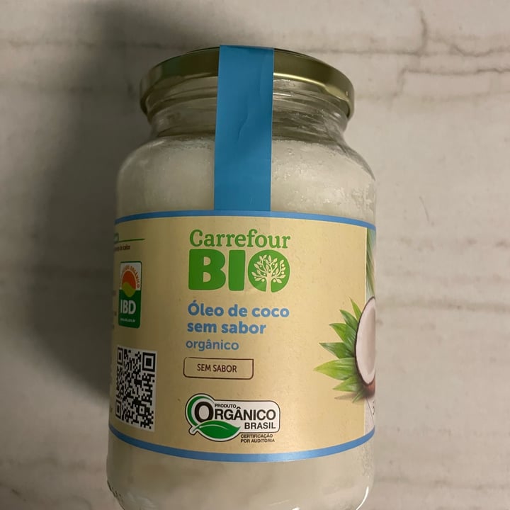 review photo of Carrefour Bio óleo de coco shared by @simonegirardi on 14 May 2022 - review