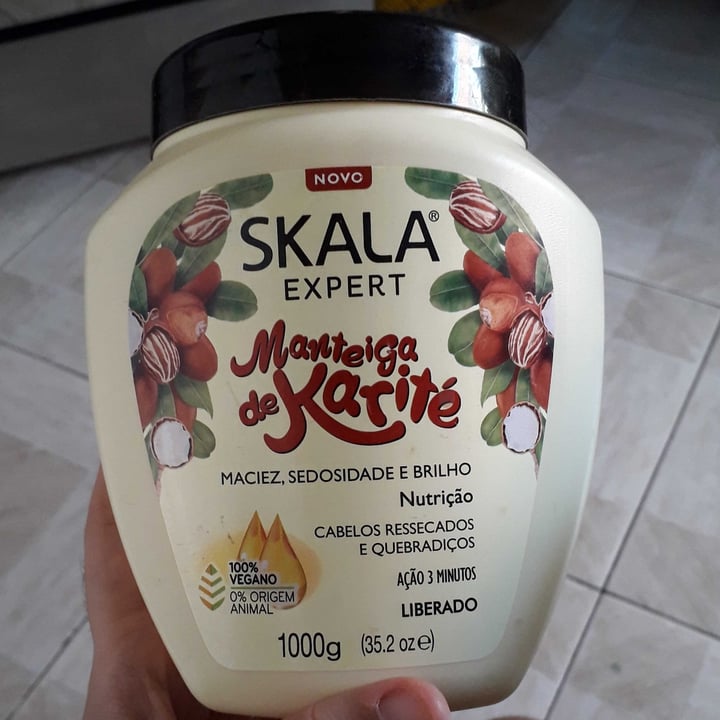 photo of Skala Máscara Capilar de Nutrição - Manteiga de Karité shared by @samilesva on  02 Oct 2021 - review