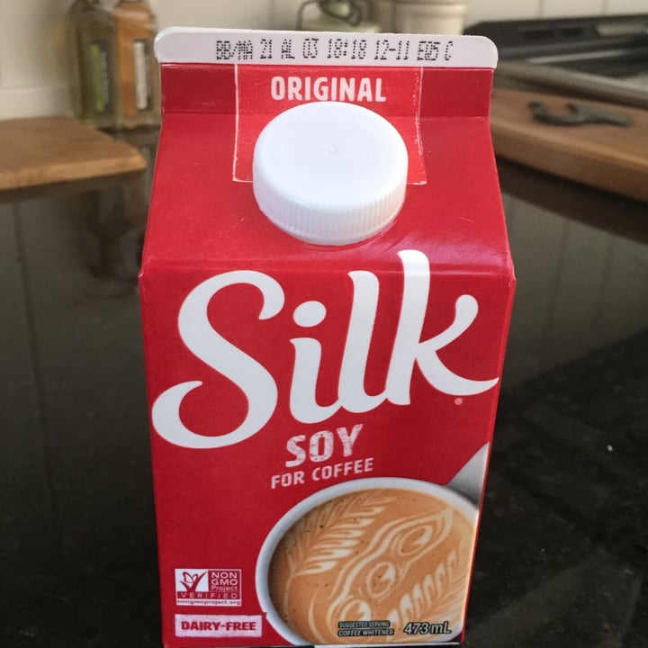 photo of Silk Soy for Coffee shared by @malarky on  04 Feb 2021 - review