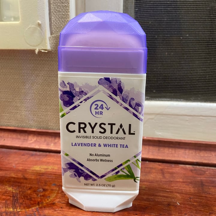 photo of CRYSTAL  Invisible solid deodorant shared by @paolar8 on  29 Sep 2021 - review