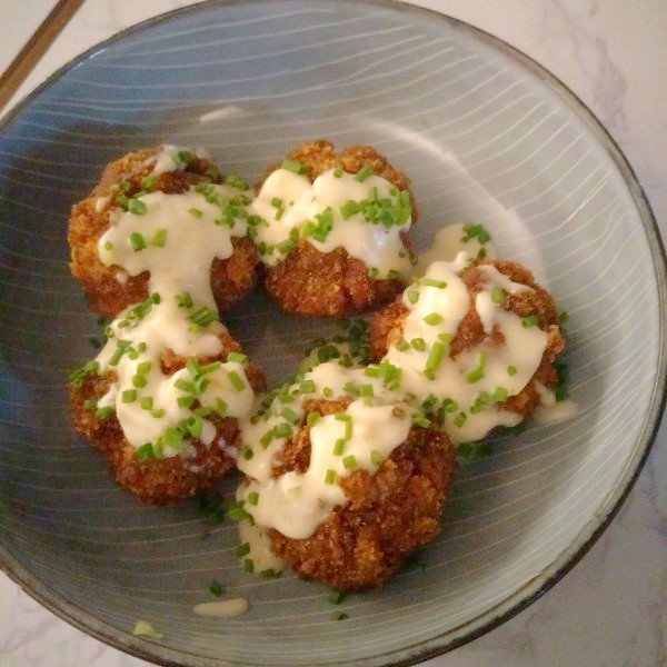 photo of HRVST Cafe & Bar tofu croquette shared by @lou on  10 Apr 2018 - review