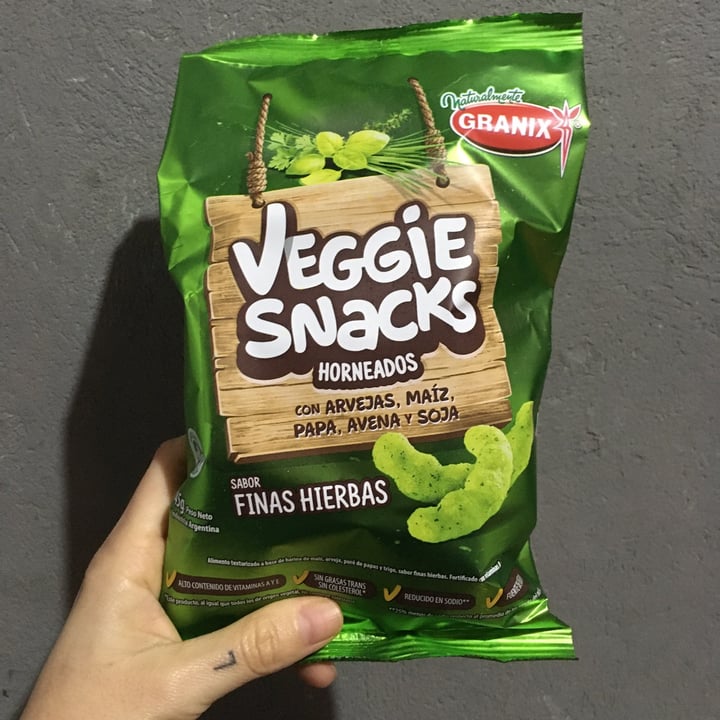review photo of Granix Veggie Snacks Horneados Finas Hierbas shared by @lauchis on 09 Jul 2020 - review