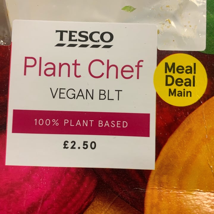 photo of Tesco Plant Chef Vegan BLT Sandwich shared by @tsollis on  27 Apr 2022 - review