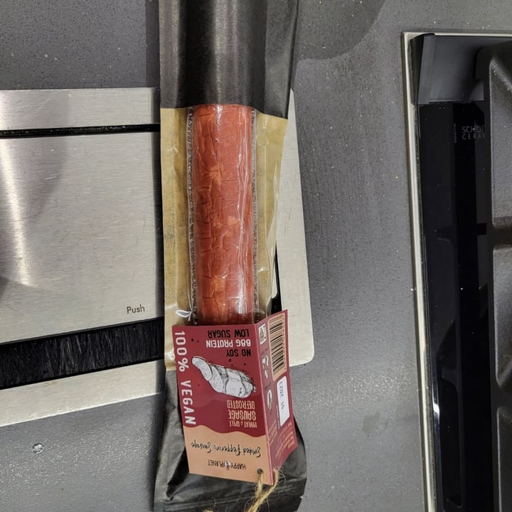 review photo of Happy Planet Smoked Pepperoni Sausage shared by @ceciliagb on 18 Apr 2022 - review