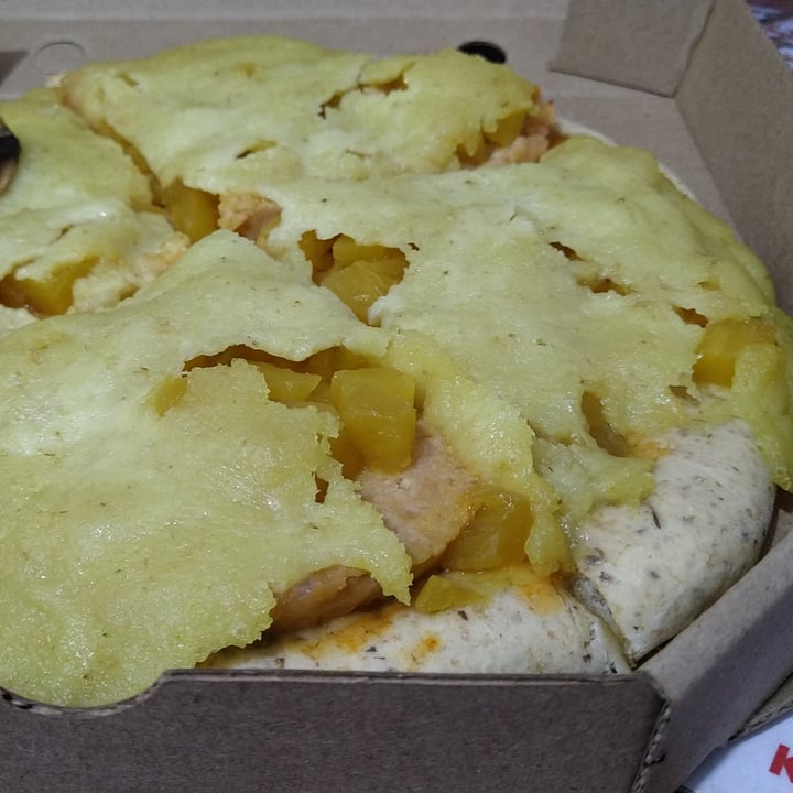review photo of Saviti - Restaurante Vegano a Domicilio Pizza Hawaii shared by @danielbautista on 12 Sep 2020 - review