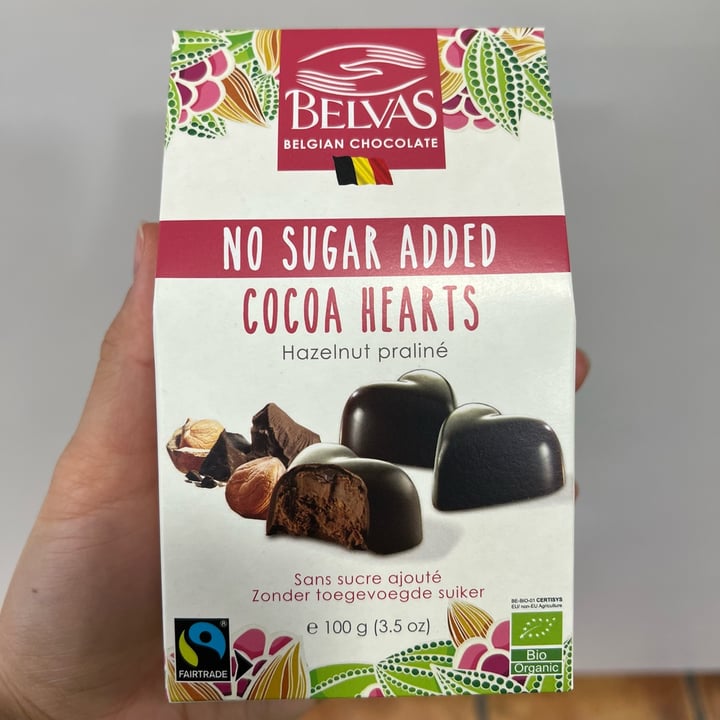 review photo of Belvas Belgian chocolate Cocos hearts shared by @mathiasayala on 21 Mar 2022 - review