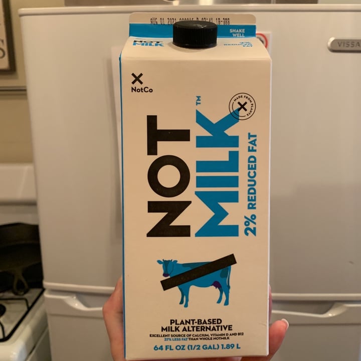photo of NotCo Not Milk Original shared by @mackenz on  21 Jul 2021 - review