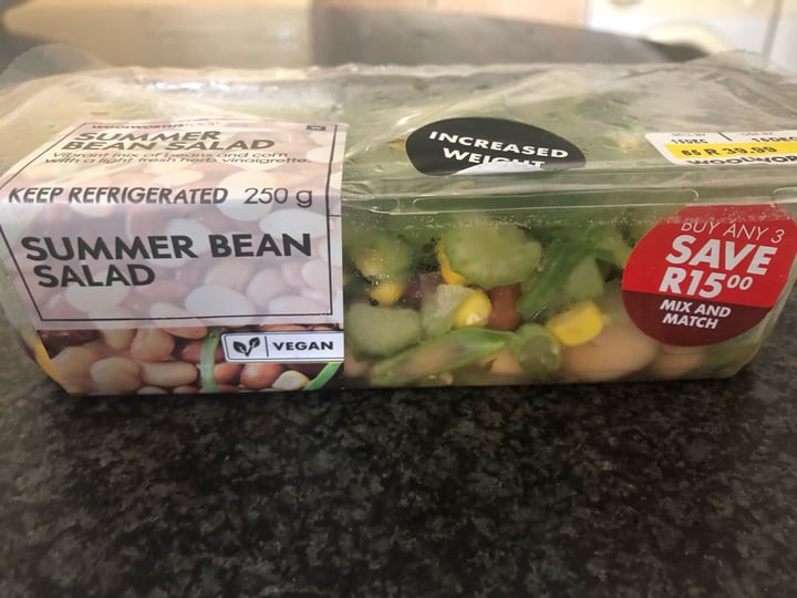 photo of Woolworths Food Summer Bean Salad shared by @ethanmyers on  13 Dec 2019 - review