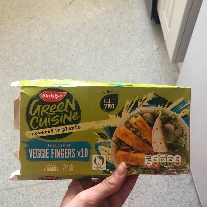 photo of BirdsEye Green Cuisine Veggie Fingers shared by @miaascott on  15 Jun 2021 - review