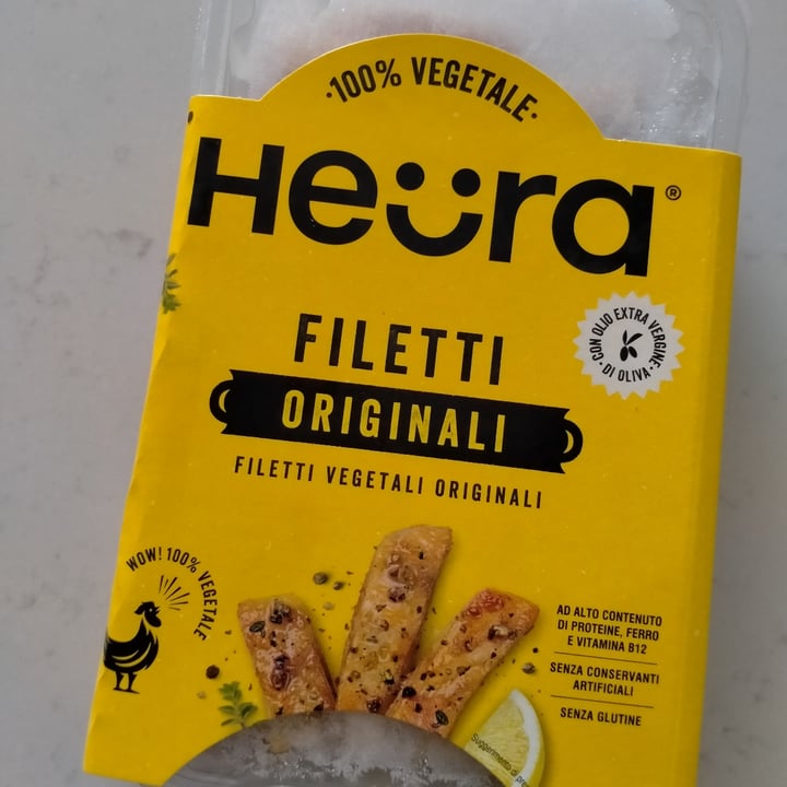 photo of Heura Filetti vegetali originali shared by @veggiepick on  12 Aug 2022 - review