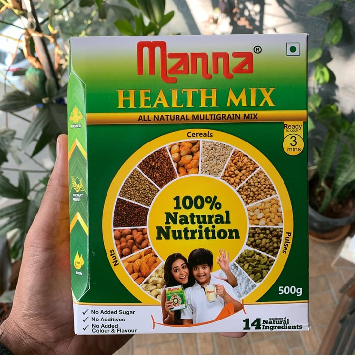 photo of Manna foods Health Mix shared by @pv on  12 Jan 2022 - review