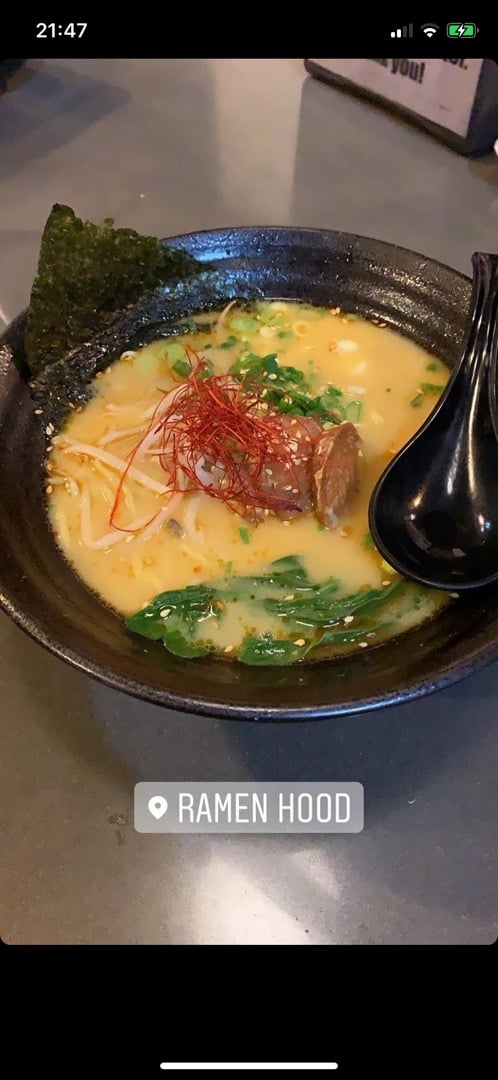 photo of Ramen Hood Spicy Ramen shared by @ecochee on  08 Apr 2020 - review