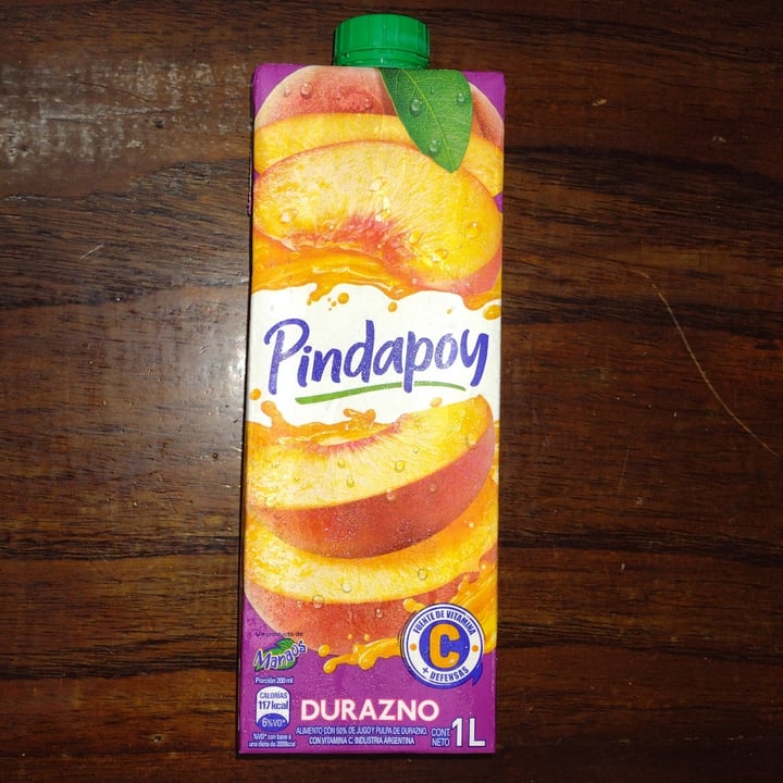 photo of Pindapoy Jugo de durazno shared by @celestepousa on  29 Jan 2021 - review