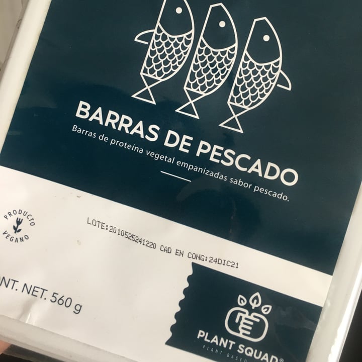 photo of Plant Squad Barras de Pescado shared by @lafoodievegana on  22 Jan 2021 - review