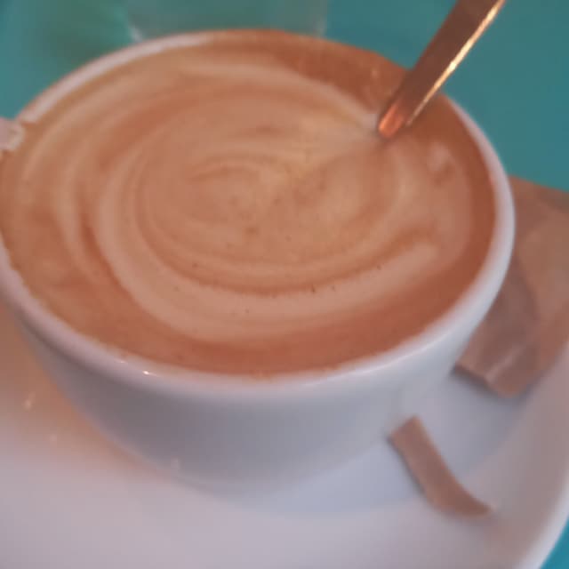 Foto do prato “Cappuccino di soia”