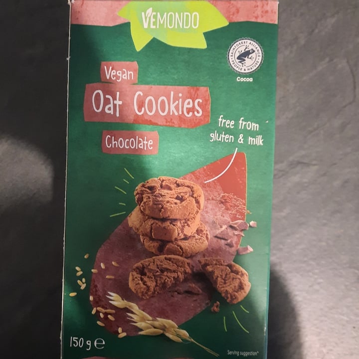 photo of Vemondo Vegan Oat Cookies Chocolate shared by @marypc on  26 Nov 2021 - review