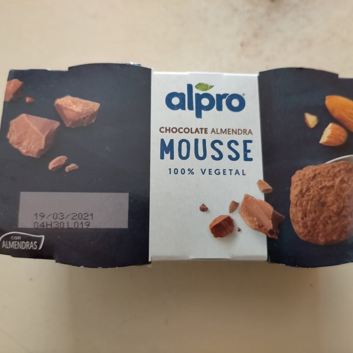 photo of Alpro Chocolate Almond Mousse shared by @aquiles on  13 Feb 2021 - review