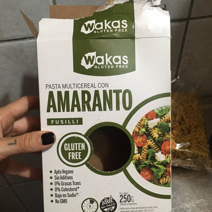 photo of Wakas Pasta Multicereal con Amaranto shared by @lauchis on  25 Feb 2021 - review