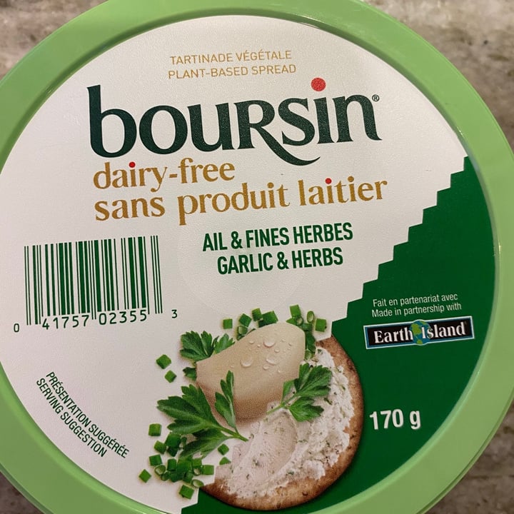 review photo of Boursin plant based garlic and herbs shared by @xoxocicixoxo on 11 May 2021 - review