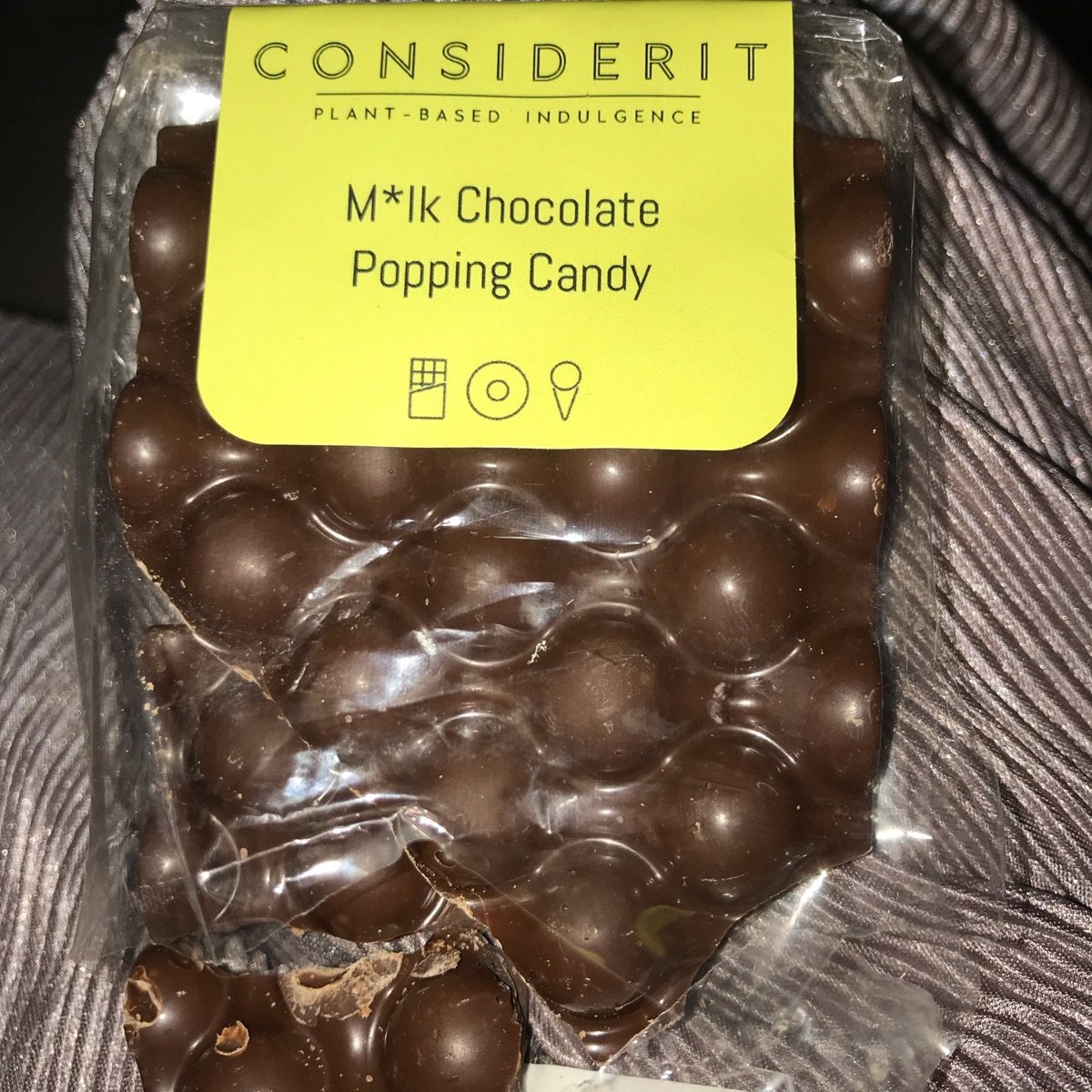 ConsiderIt M*lk Chocolate Popping Candy Reviews abillion