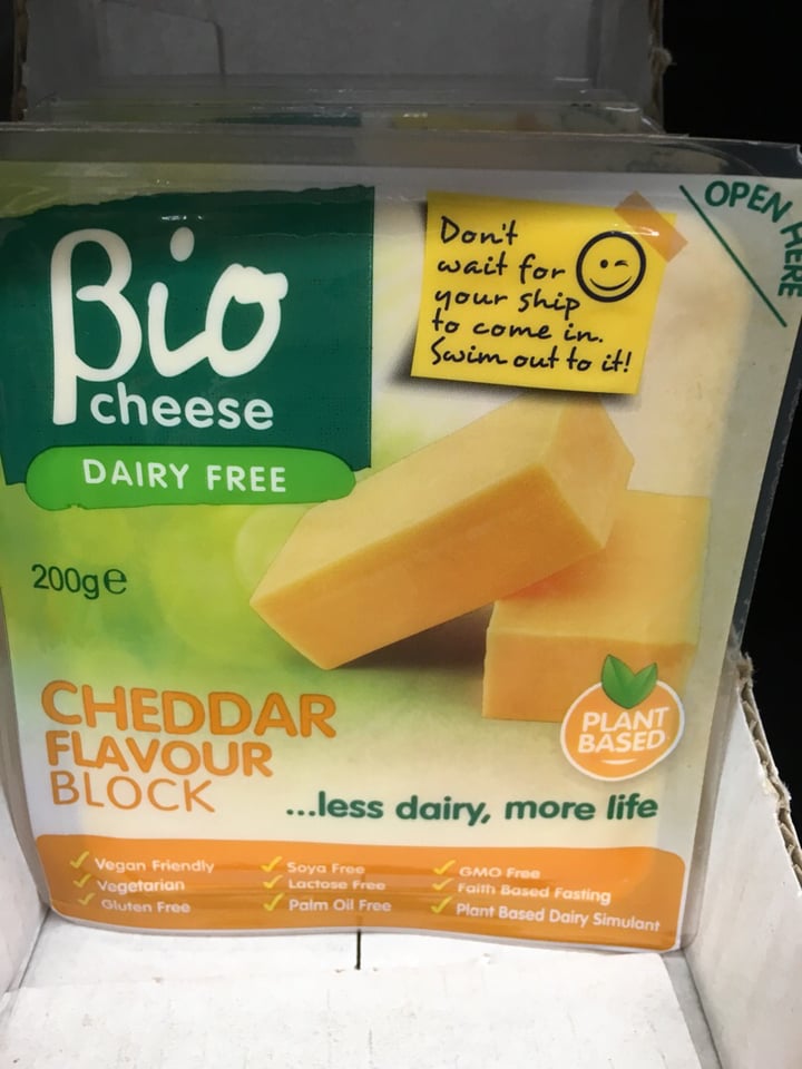 photo of Bio Cheese Cheddar Flavour Block shared by @cat66 on  26 Aug 2019 - review
