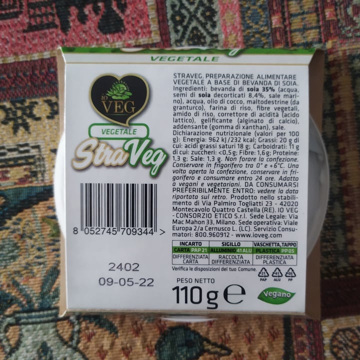 photo of ioVEG StraVeg shared by @giuliabe on  11 Apr 2022 - review