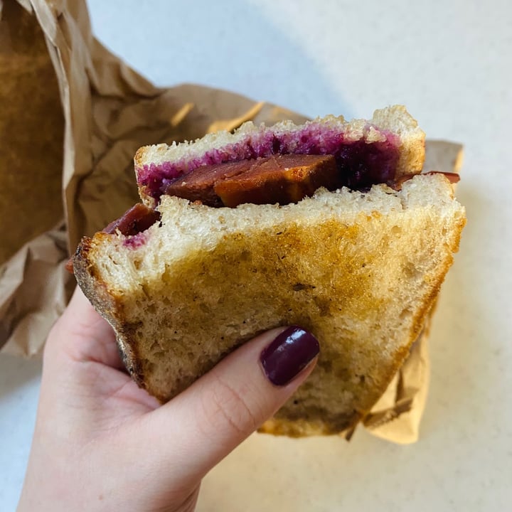review photo of Orkney Street Food - Beiting & Brew Vegan Bacon Sandwich shared by @hmainpolly on 15 Oct 2020 - review