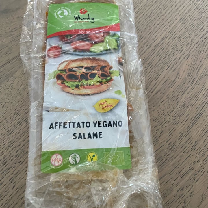 photo of Wheaty Affettato Vegano Salame  shared by @growingup-nomad on  23 Sep 2022 - review