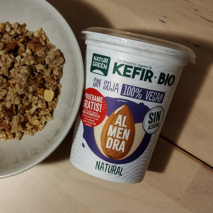 photo of NATUR GREEN Kefir bio de almendras shared by @latahitiennevoyage on  17 Oct 2021 - review