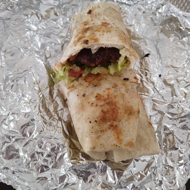 Foto do prato “Wrap Falafel”